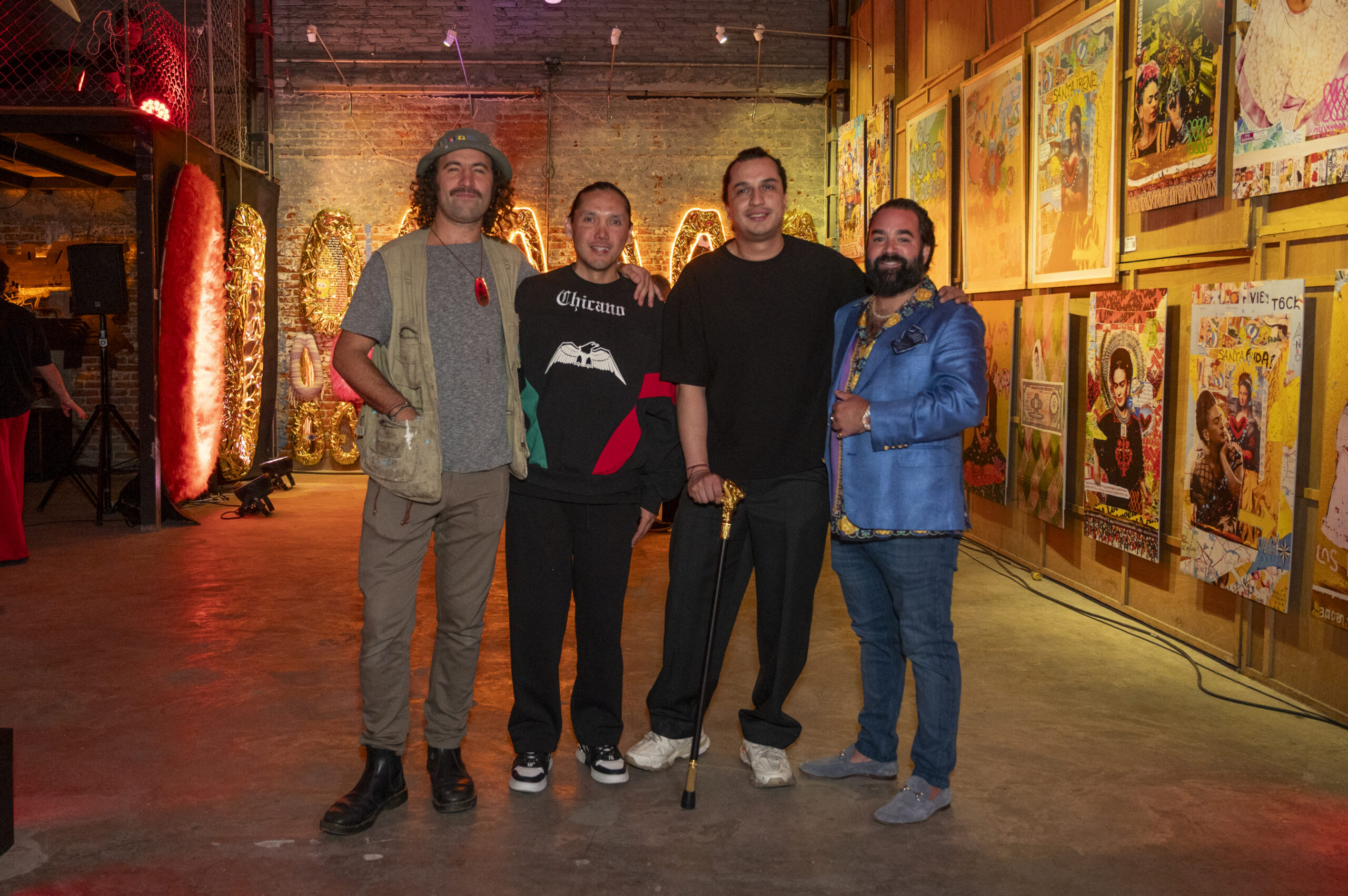 Alejandro Glatt, Adair Chi, Joe Guinnes y Neon Caron